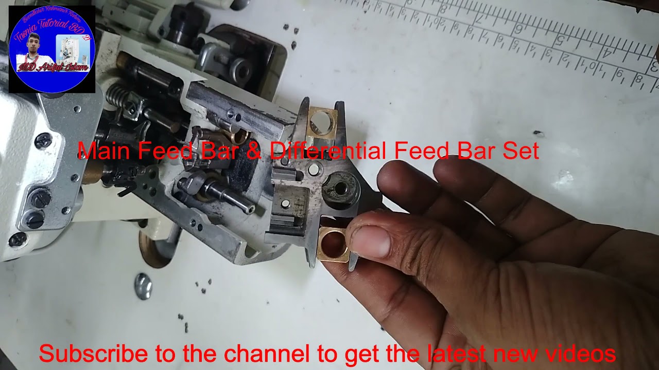 YAMATO (VC 1700 156M 8F)Lower Shaft(Left) Assembly setting (A to Z)