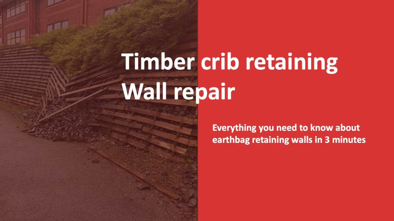 Timber Crib Wall Failure and Repair