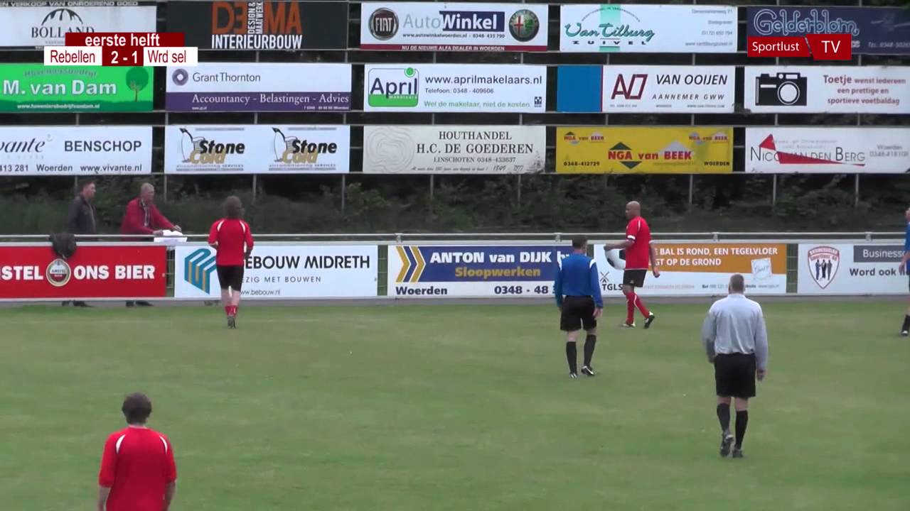 SportlustTV | FC de Rebellen - Woerdense Selectie
