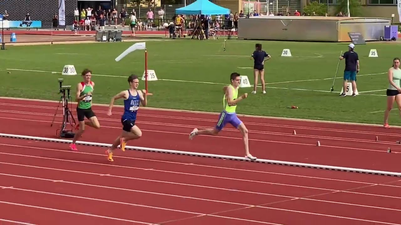 800m Final – ASICS NK U20 Championships (Hilversum 2025) | Abel Kovacs-Borbas