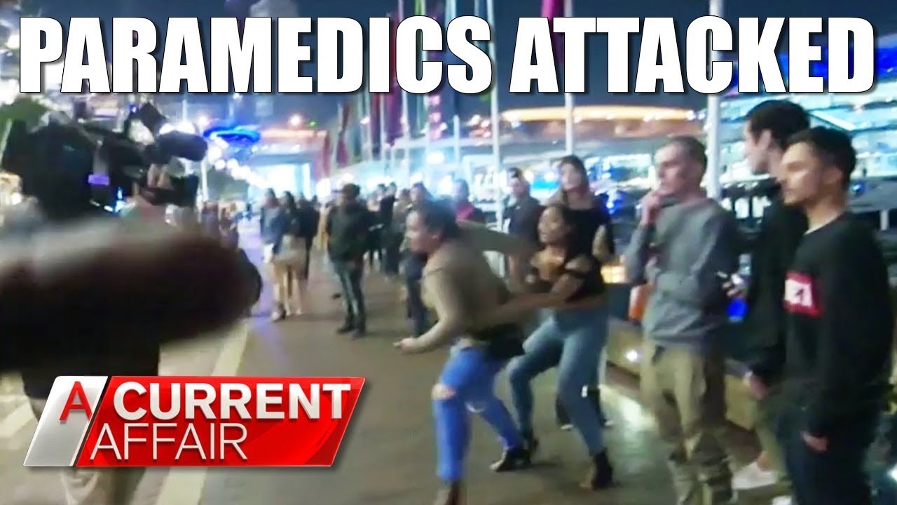 Paramedics attacked while trying to save woman's life | A Current Affair Australia 2018