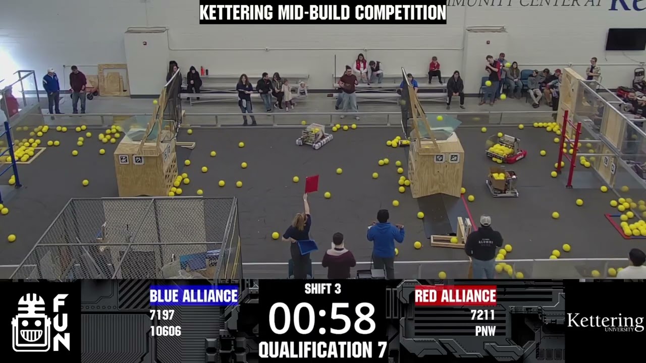 Q7 Kettering Mid-Build Competition | 2026 REBUILT