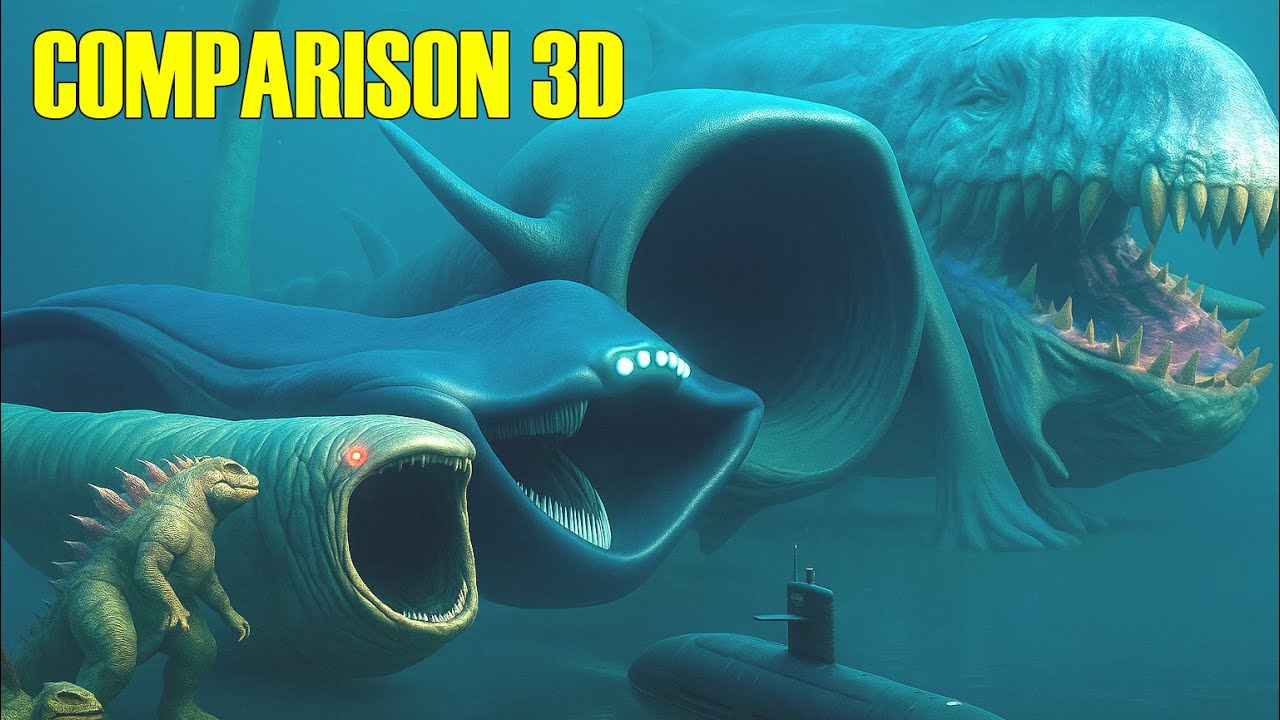 Безумные морские монстры 2025 | SCP 169 противостоит космическому блупу в умопомрачительном масштабе