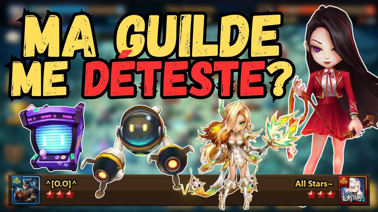 Mes offenses sont safes, mes guildies m'adorent ! SUMMONERS WAR
