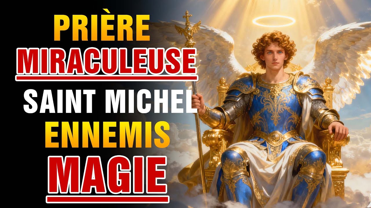 Prière Contre Les Ennemis Visibles Ou Invisibles De SAINT BENOÎT 🙌 Prière pour un MIRACULEUSE