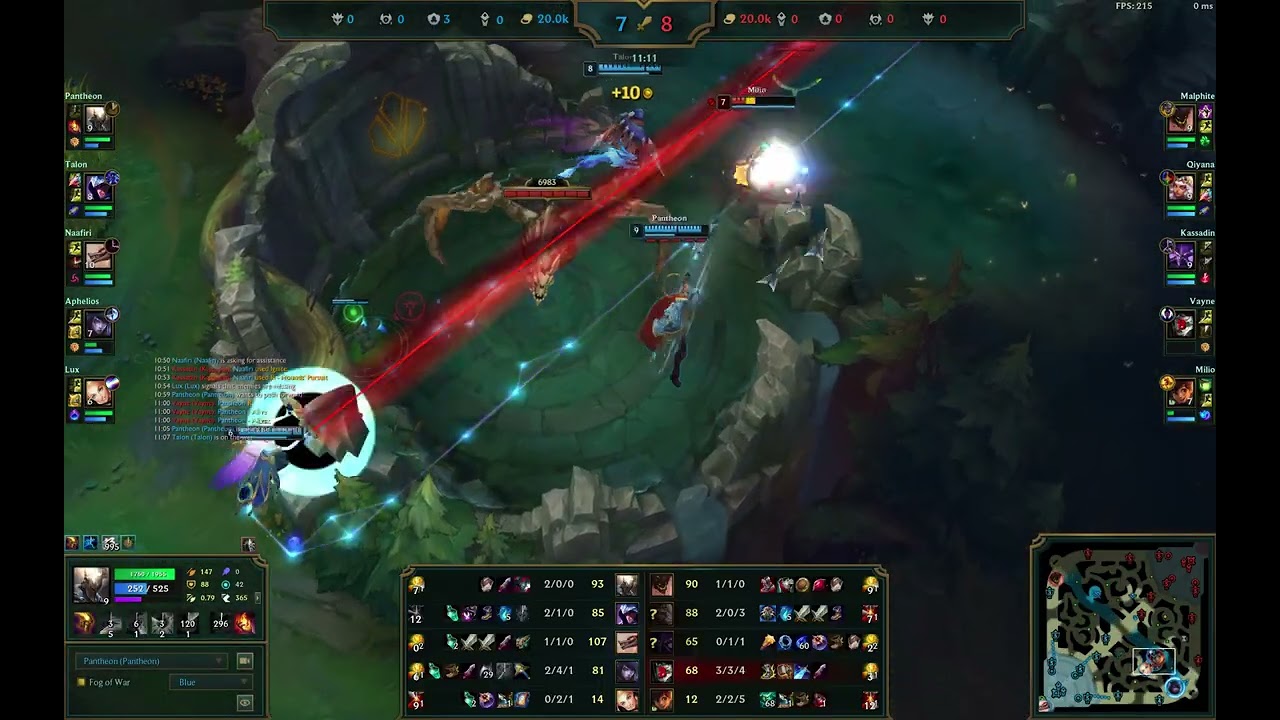 Pantheon vs Malphite