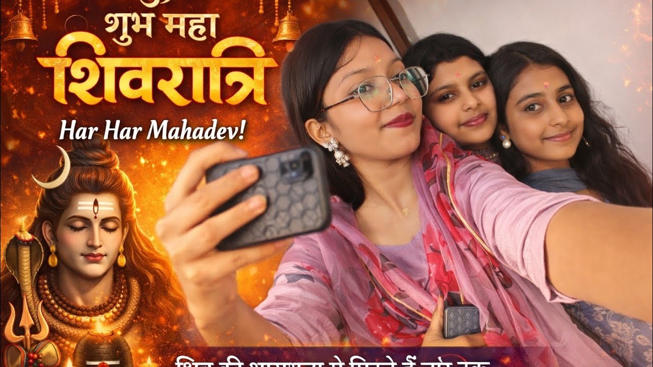 Hostel Me Maha Shivratri Celebration Vlog 🔱 | Mahadev Bhakti NightMaha Shivratri in Hostel 2026