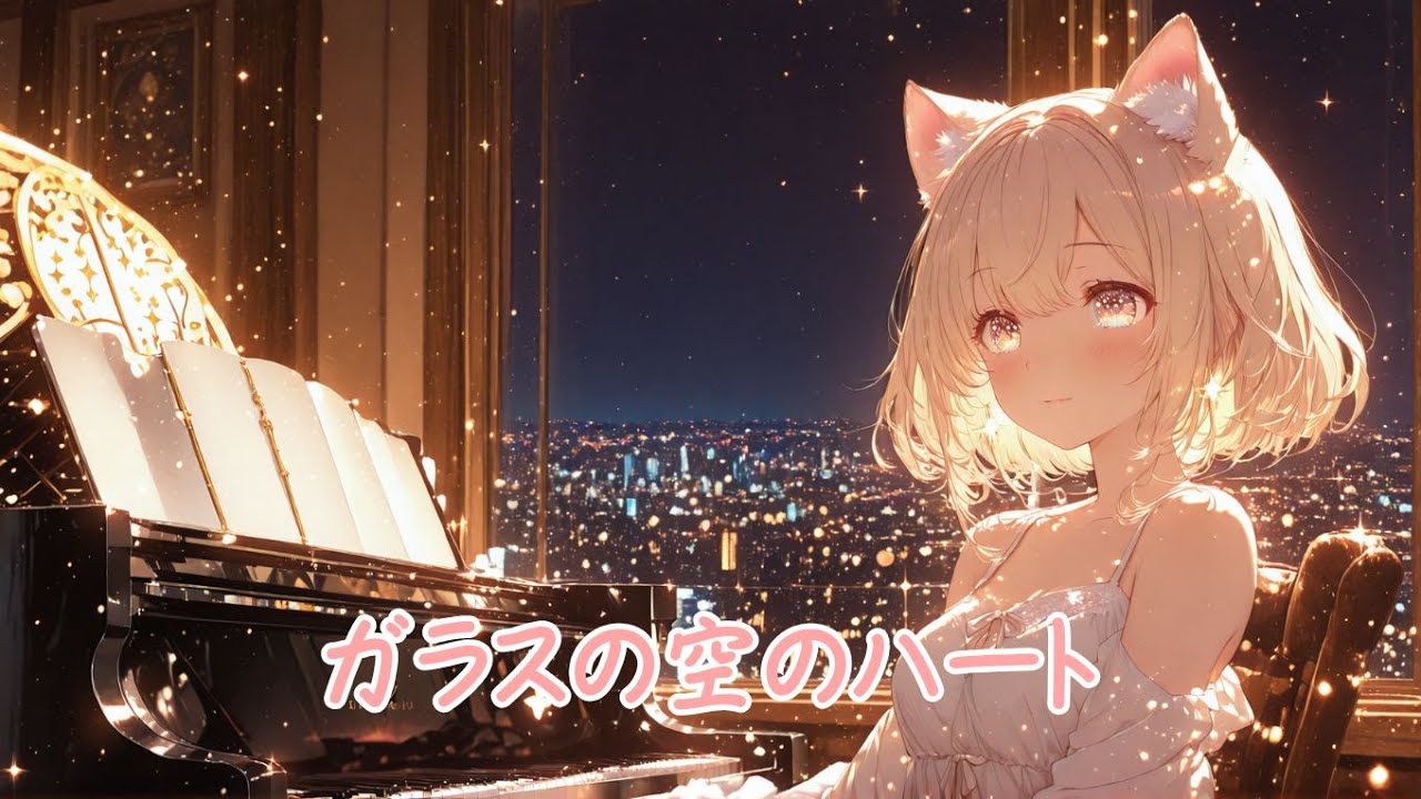Kuroneko Music - ガラスの空のハート (Instrumental)