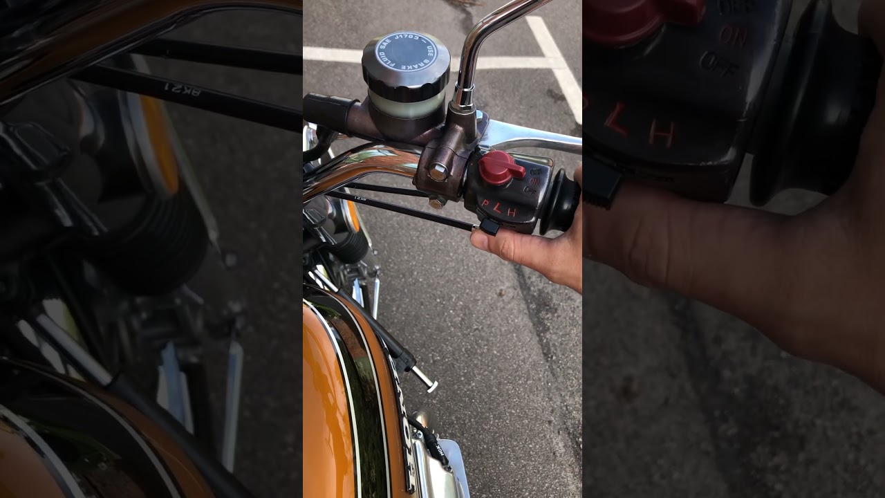 Honda CB750 Four K2 startup #hondamotorcycles #hondacb750