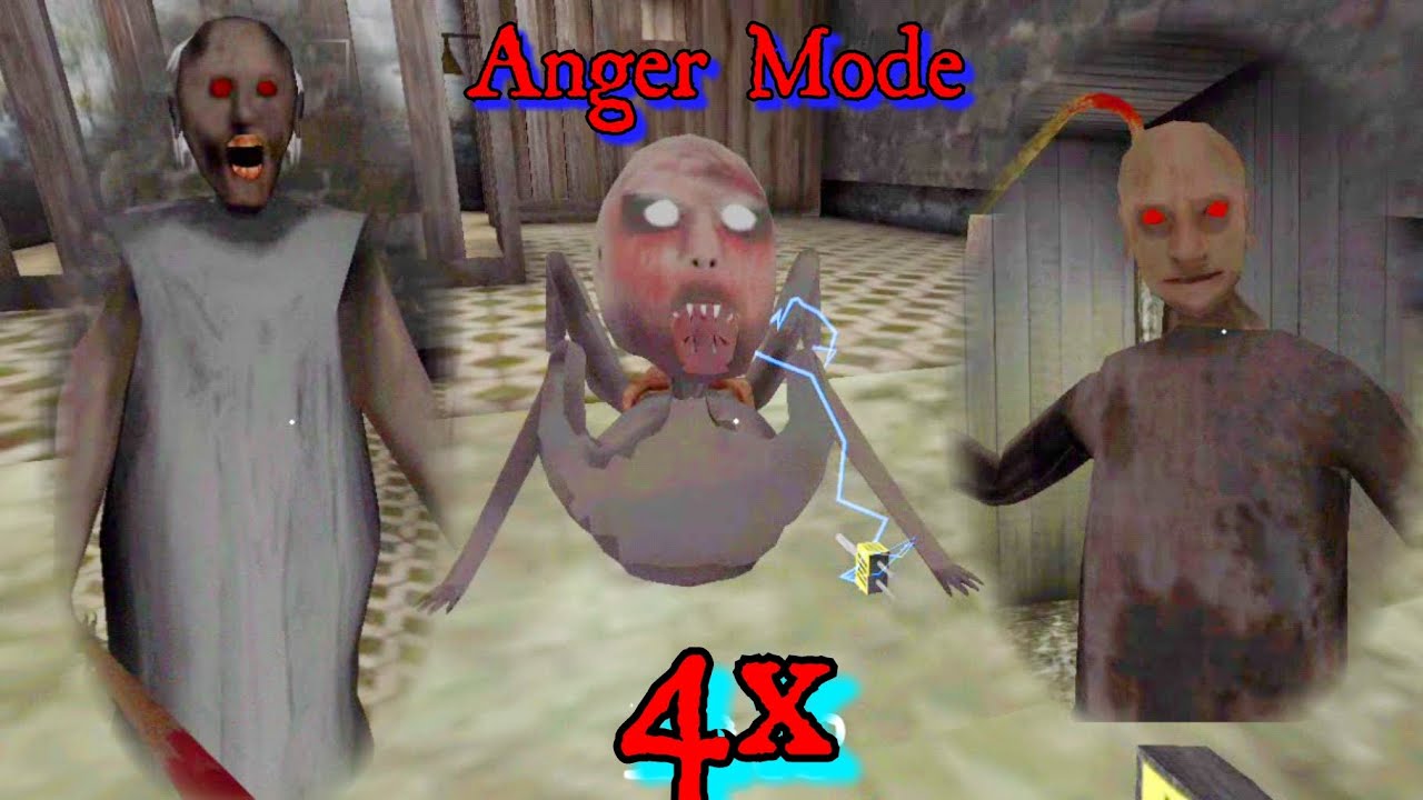 Triggering Anger Mode 4x In Granny Chapter Two