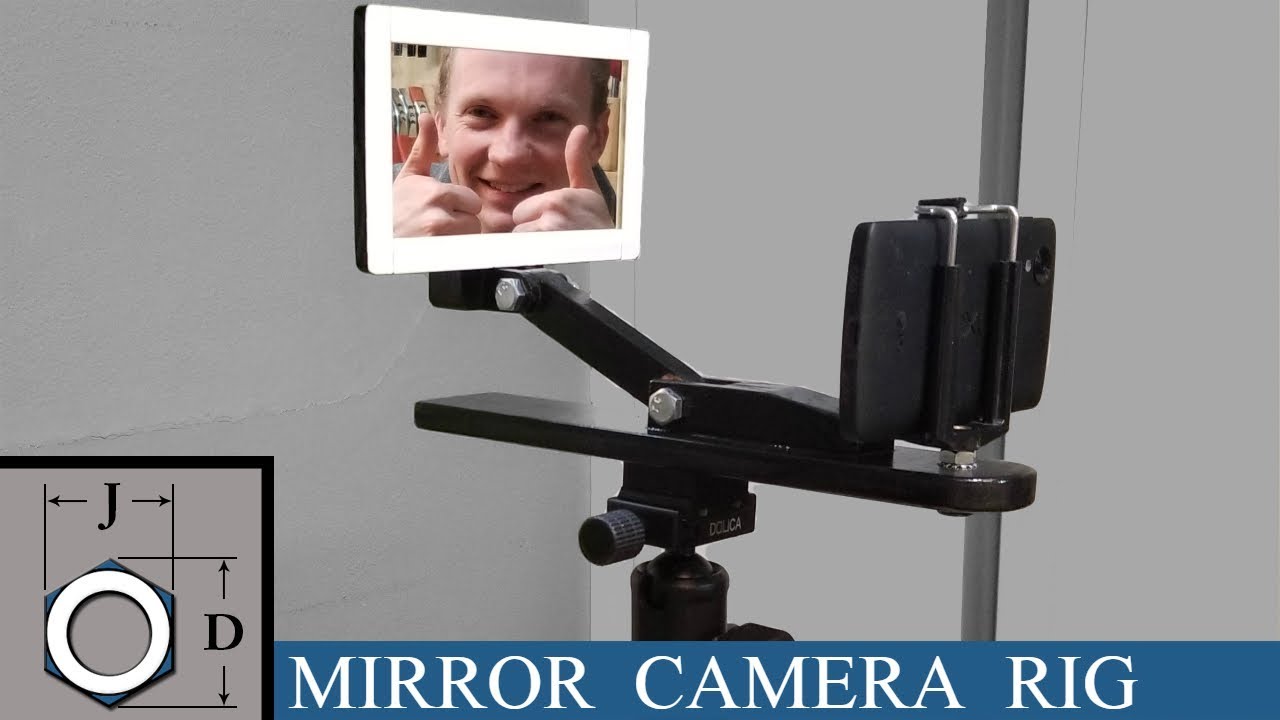 Smartphone Camera Rig with Mirror Hack