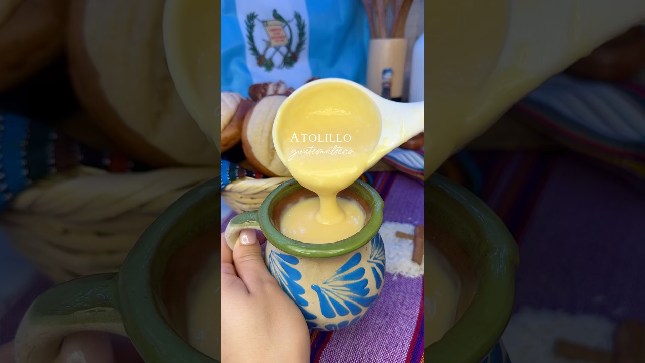 Receta de Atolillo Guatemalteco #food #comidaguatemalteca #receta