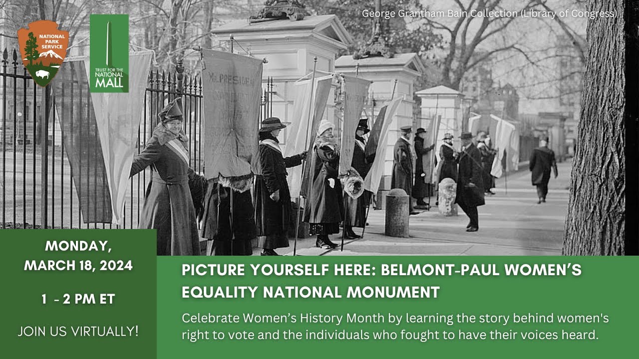 Women's History Month: Explore Belmont-Paul Women's Equality National Monument - Virtual Classroom