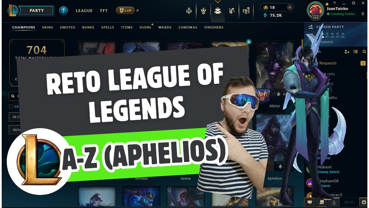EL ADC MAS ROTO DEL JUEGO (no en mis manos) | A-Z APHELIOS LEAGUE OF LEGENDS