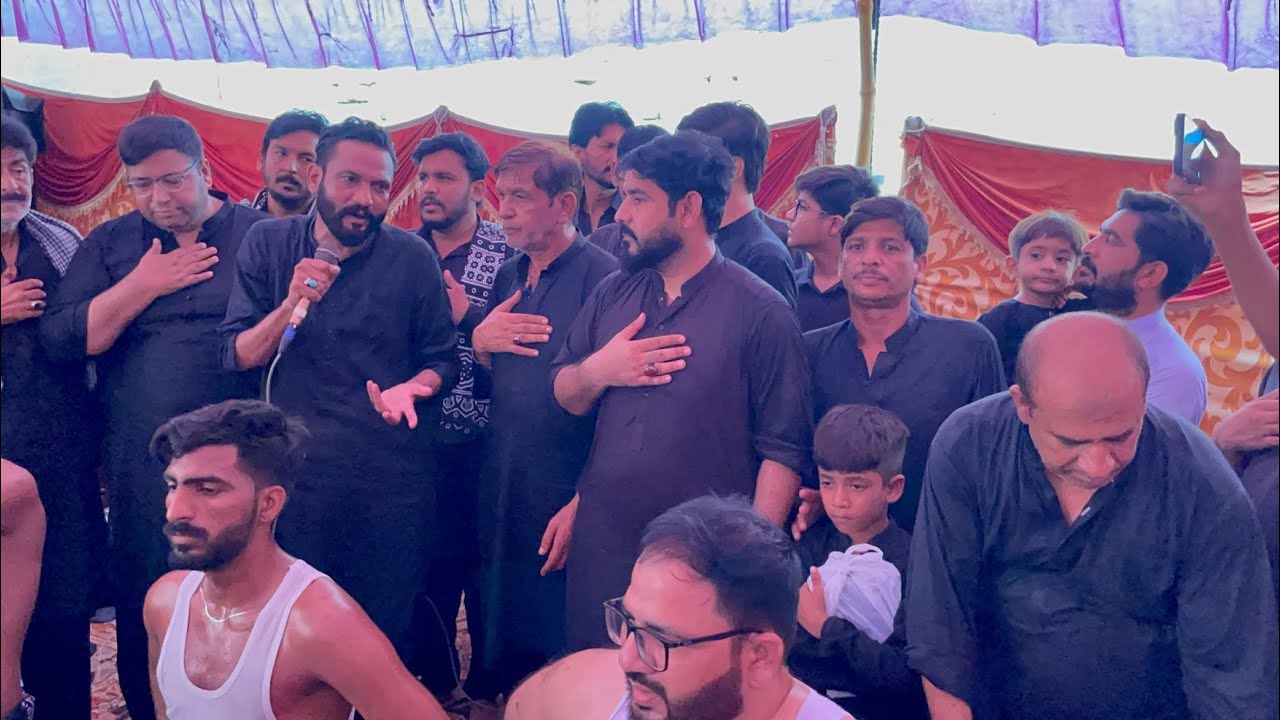 28Safr Gojra|Nohakhwan Shahid Maqbool| Matami Sangat Labbaik Ya Hussain|Gojra Muharram2025|Nohy2025