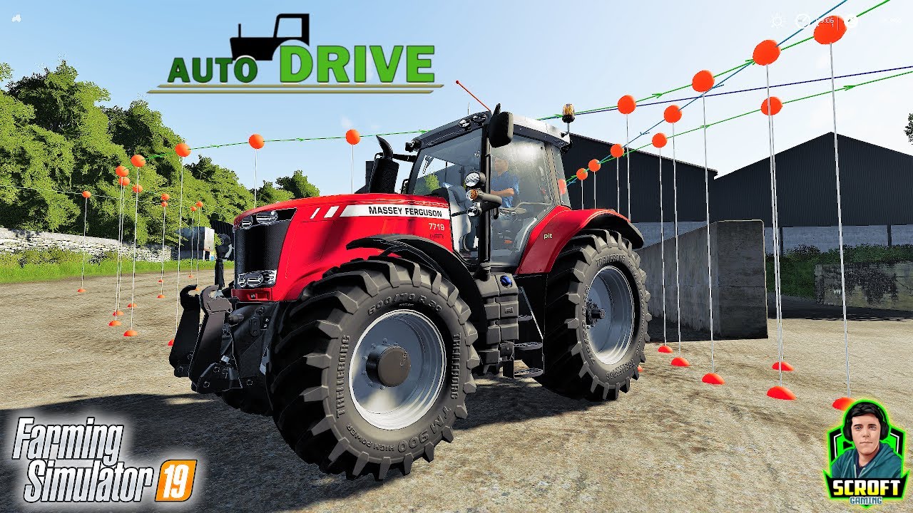 Creating A Route & Controls | How To Use AutoDrive Part 1- FS19