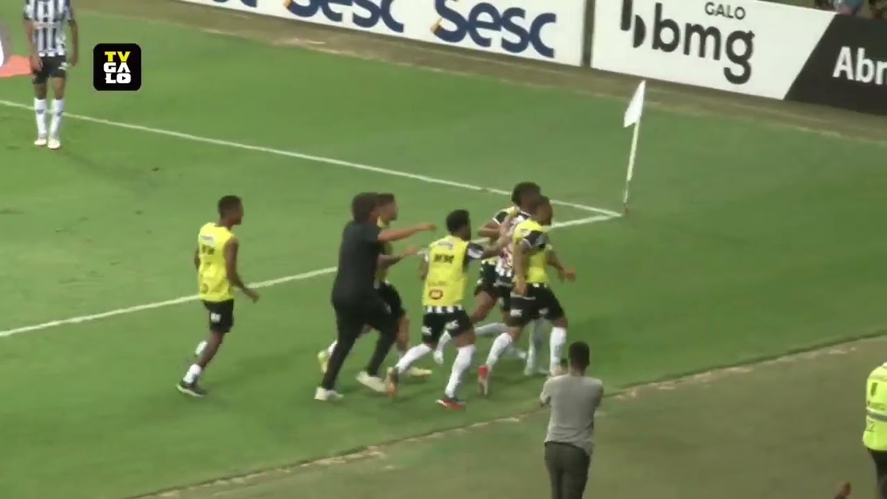 GOLS DO GALO HJ- ATL&Eacute;TICO 2X1 CRUZEIRO