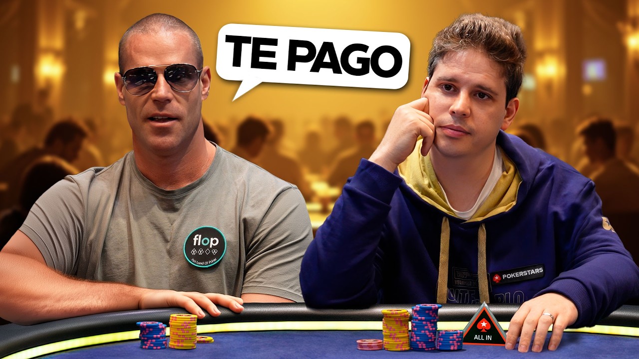ALL IN contra una LEYENDA del POKER!