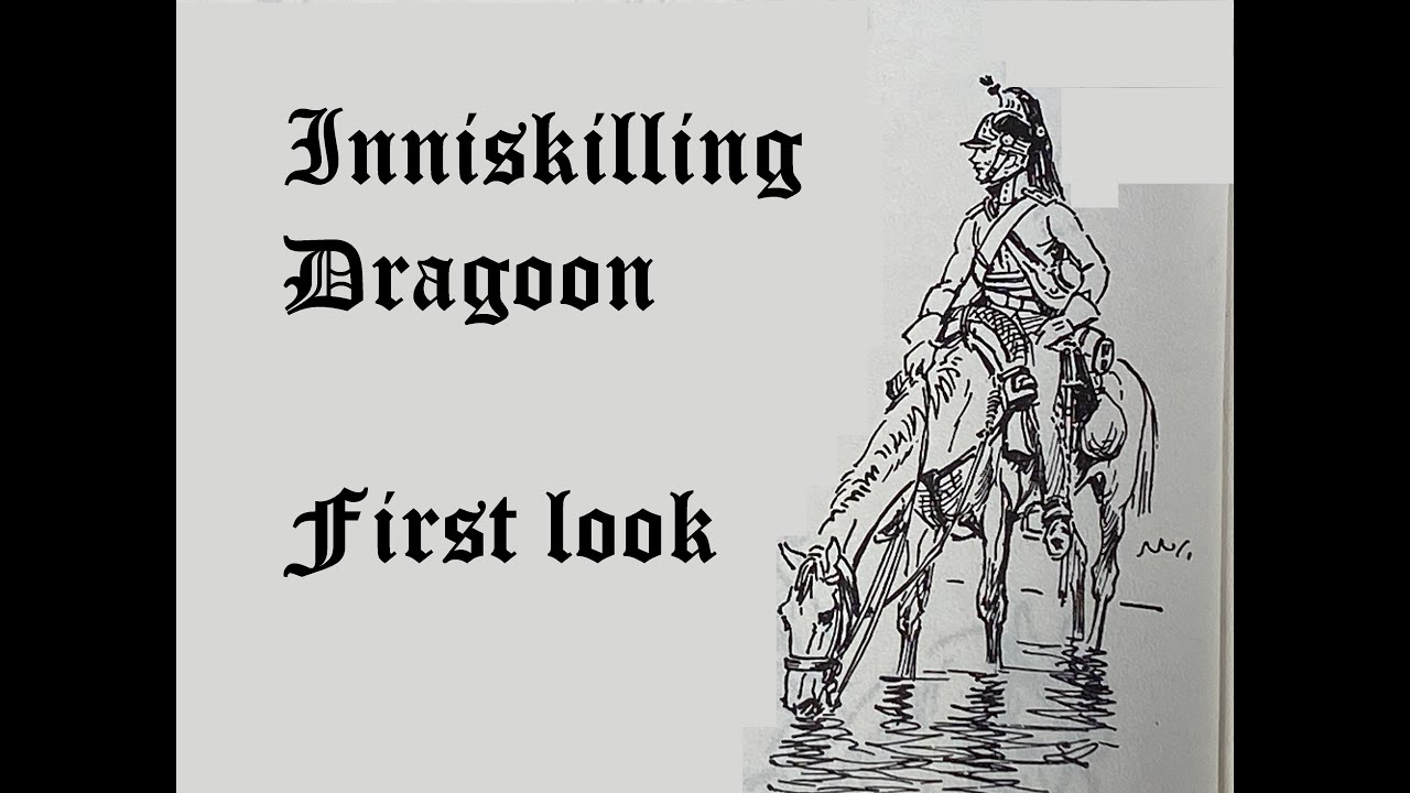 6th Inniskilling Dragoon in 54mm by Historex: First look