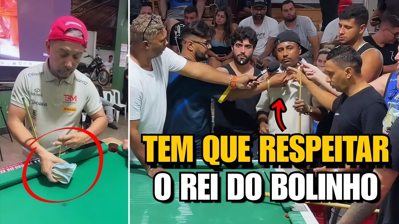 BAIANINHO DESAFIOU MAYCON NO BOLINHO VALENDO 24 MIL