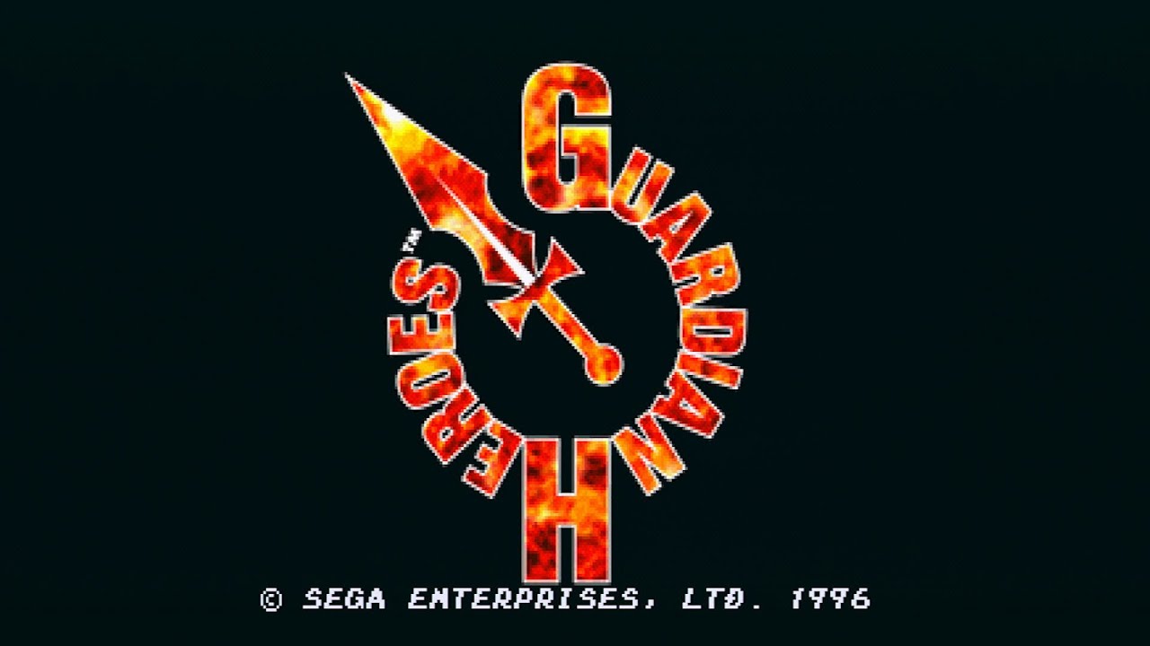 Guardian Heroes intro for Sega Saturn played on MODE