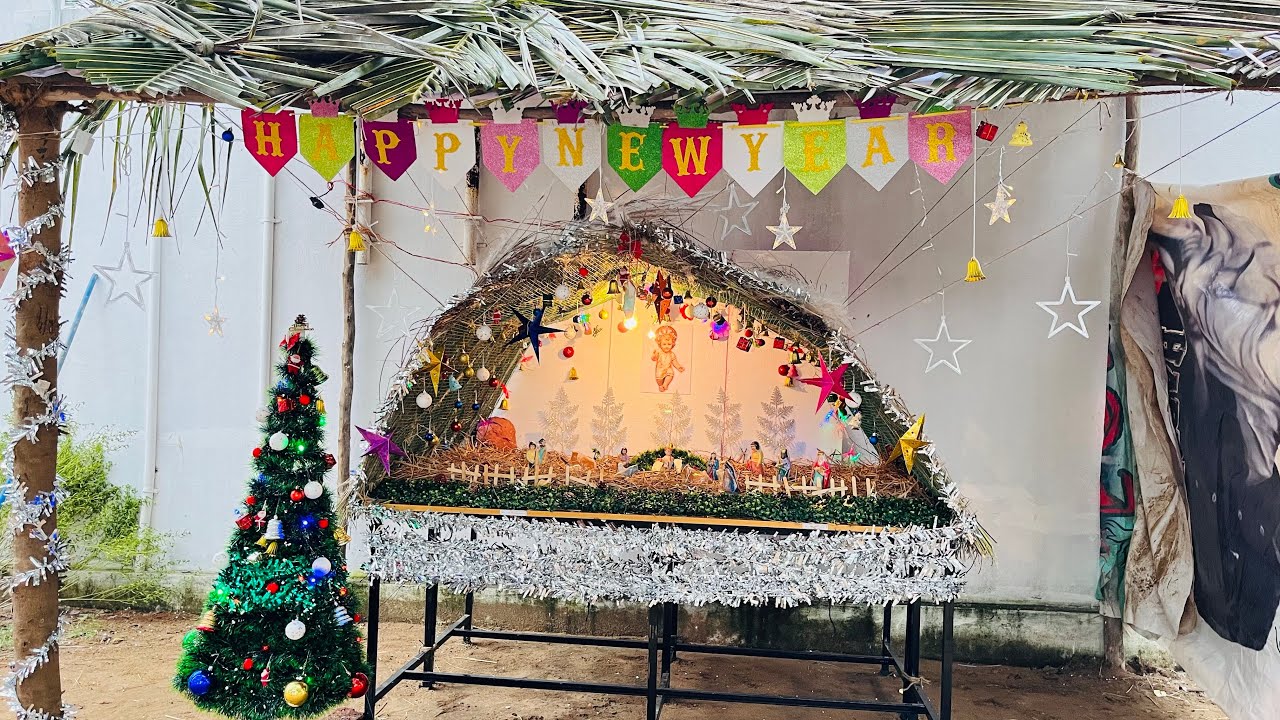 Christmas Crib/Making Video/Merry Christmas/Craft ideas/Stars/Bells/Gifts/Happy New Year/MM CRAFTS