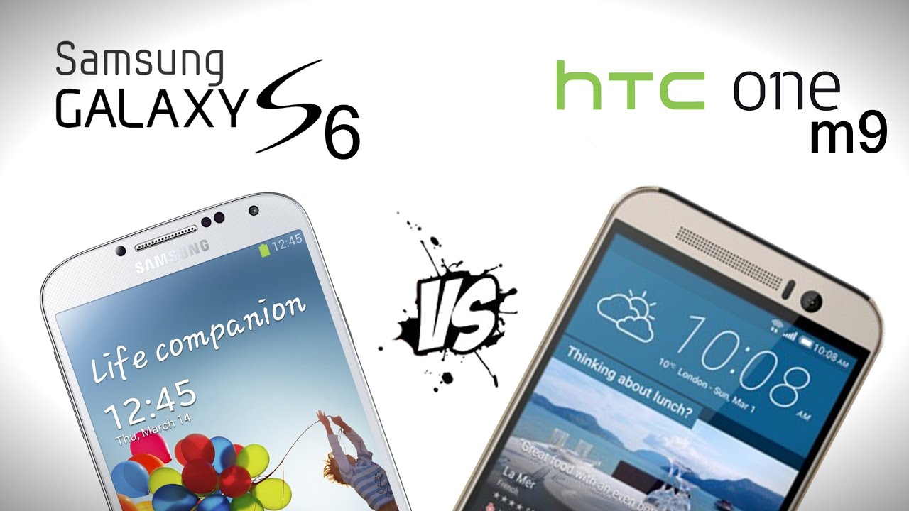 Galaxy S6/S6 Edge vs HTC ONE M9 - Comparison