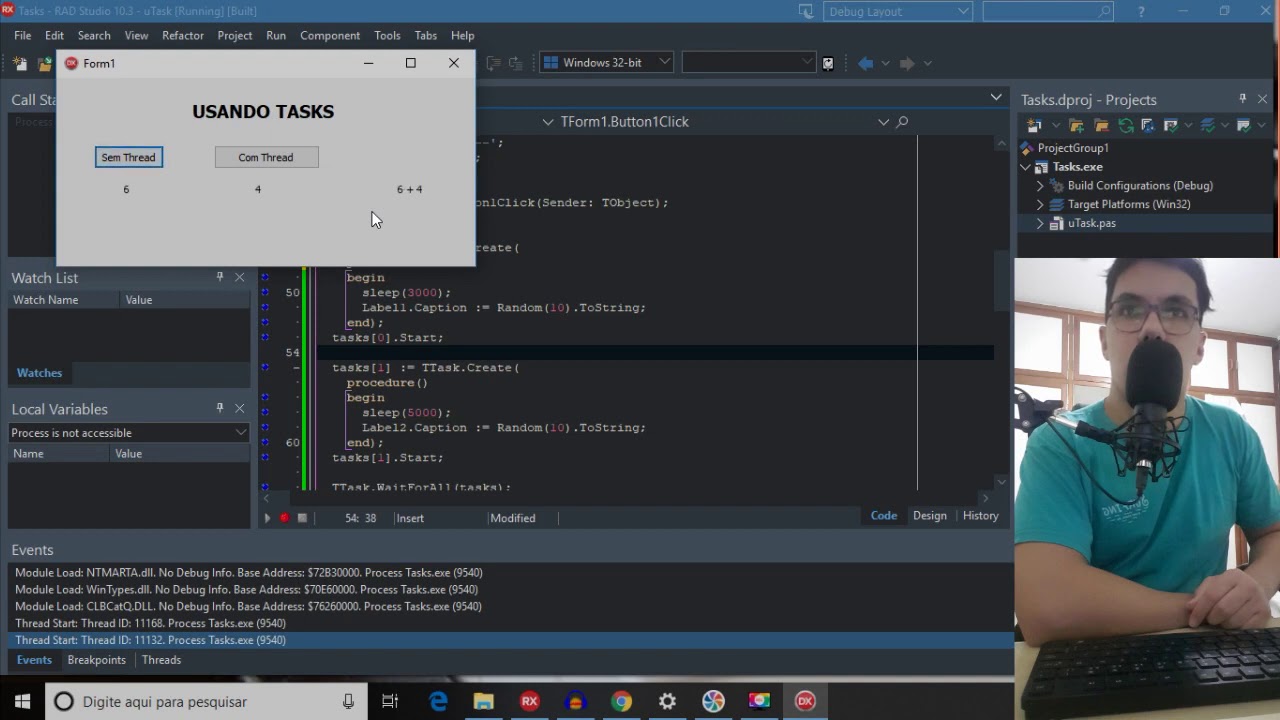 Delphi Tip #4 - Tasks