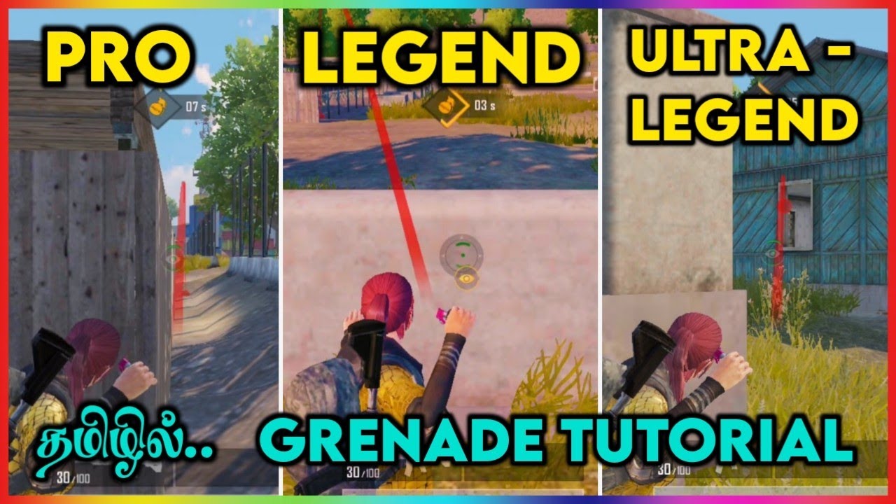 Legend Grenade Tips & Tricks 😎 || BGMI GRENADE TIPS || Mb Tamilan || Grenade Tutorial In Tamil