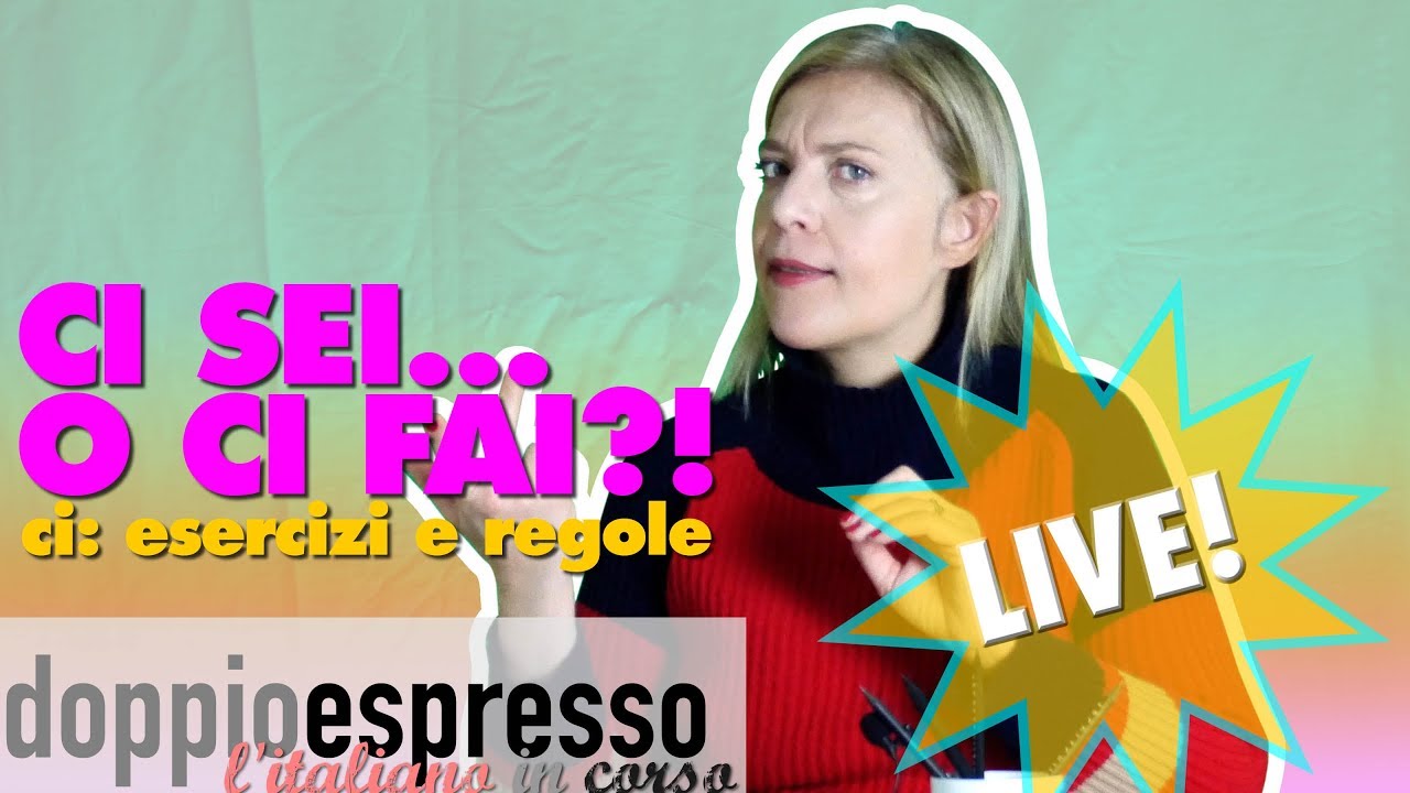 CI SEI... O CI FAI? come usare 