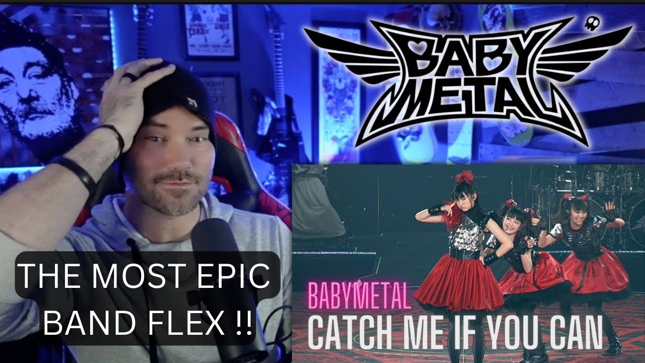 Metal Vocalist - BABYMETAL - Catch Me If You Can LIVE ( REACTION )
