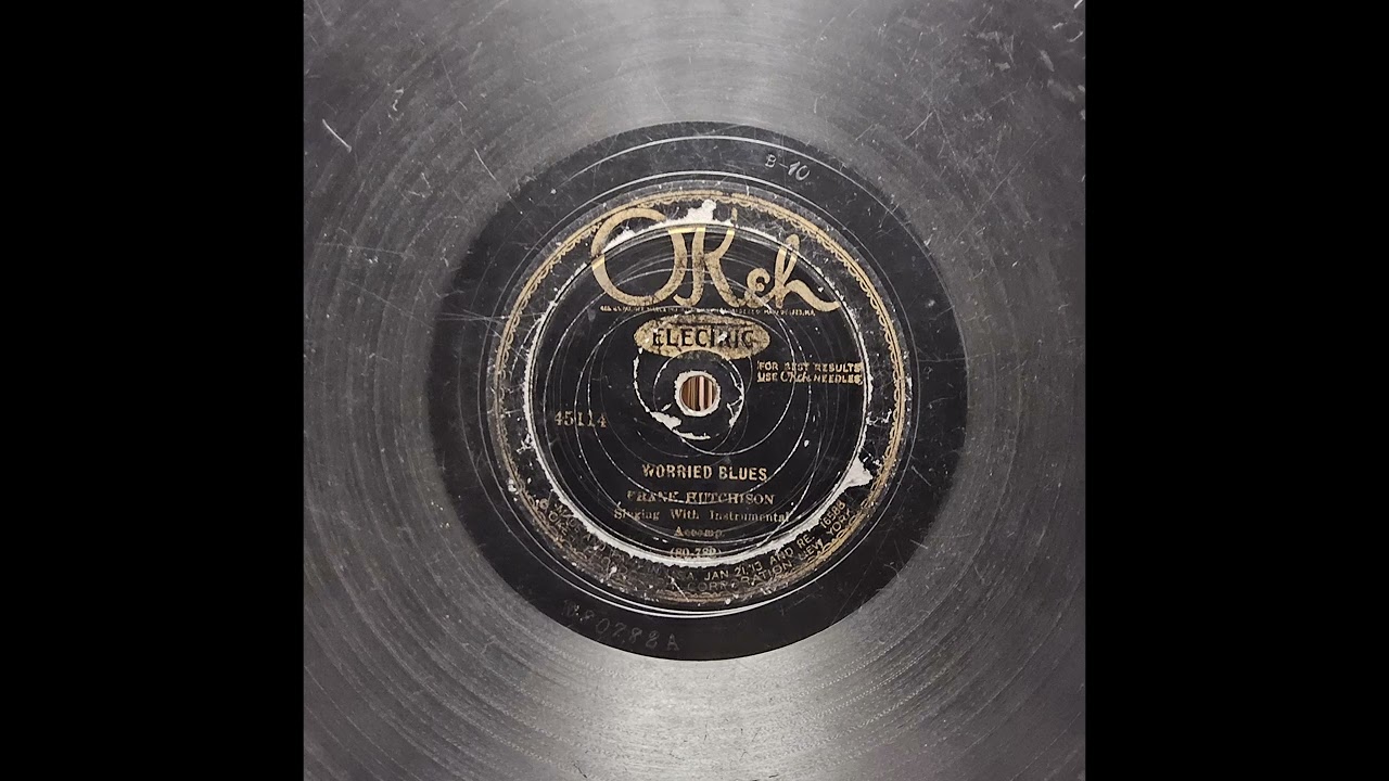 Worried Blues - Frank Hutchison (re-1927)