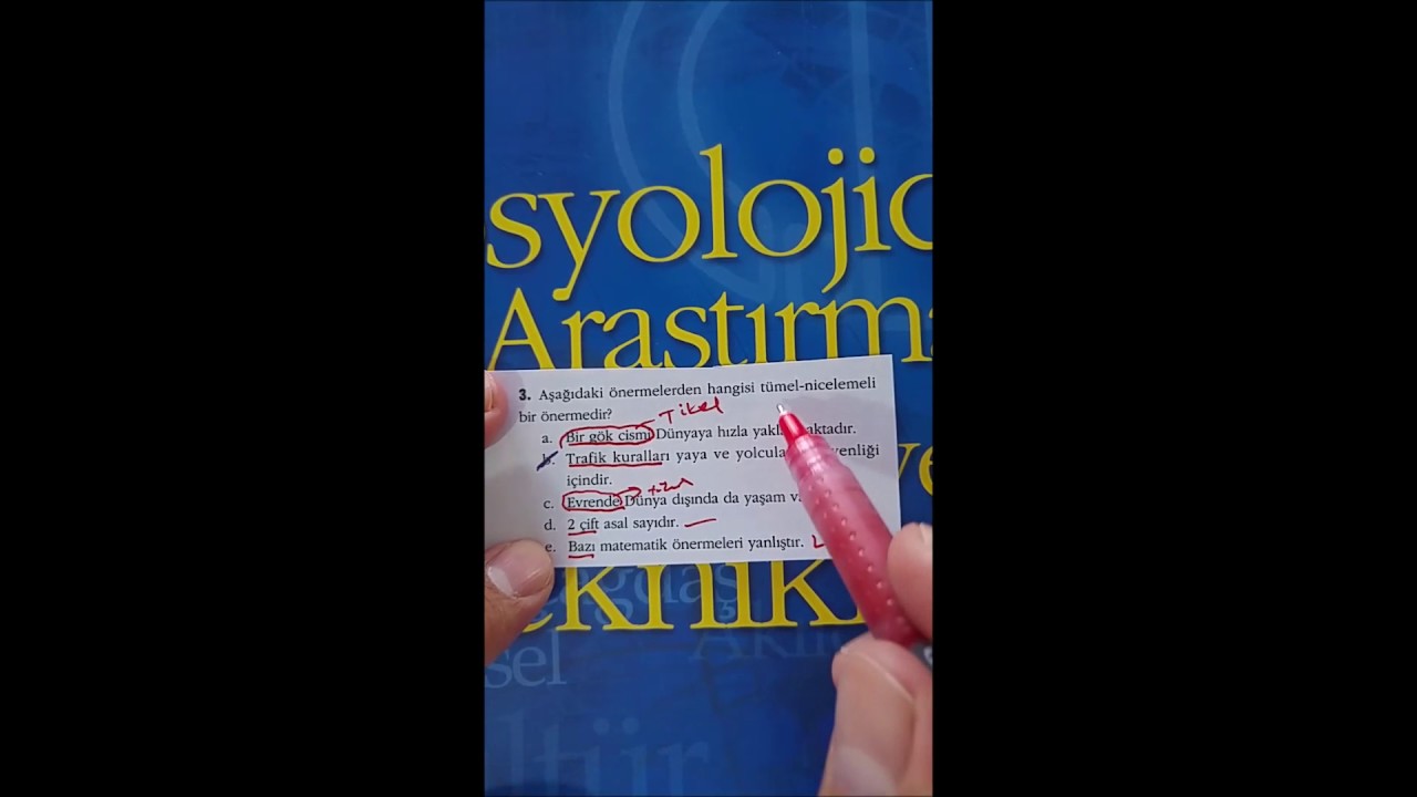 Ozan Pişkin-Sembolik Mantık-5.&Uuml;nite İlave Video