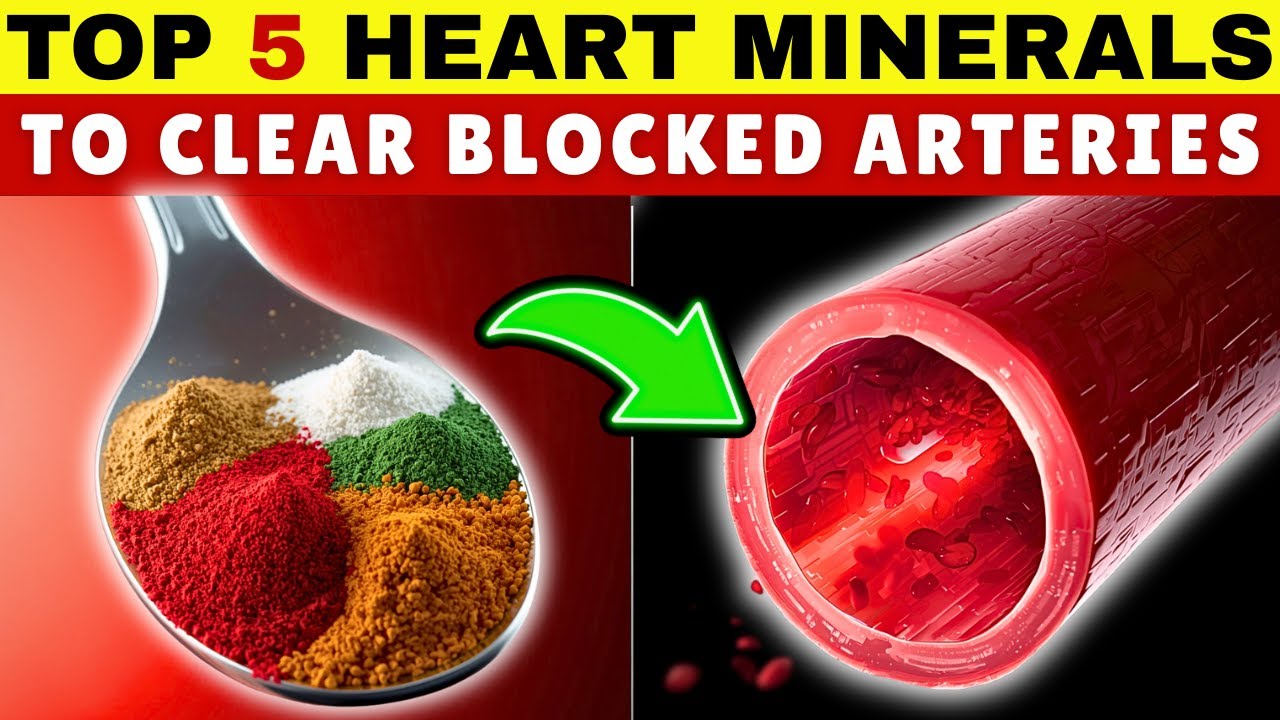 Top 5 Minerals Your Heart Needs to Unclog Arteries