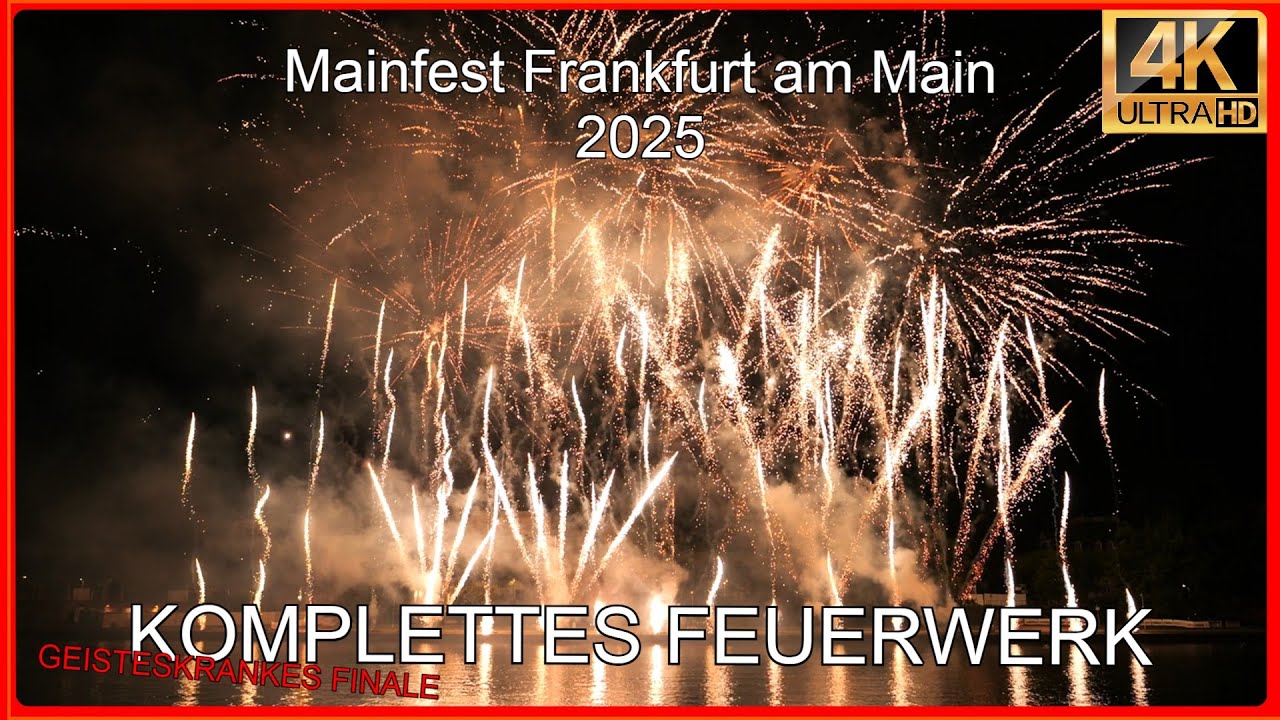 Mainfest Frankfurt 2025 [Geisteskrankes Finale!!] [4K UHD]