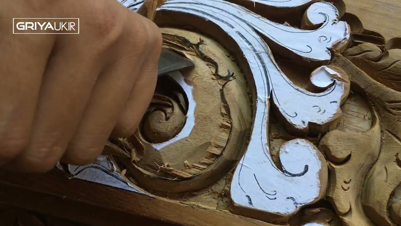 Tutorial cara mengukir kayu