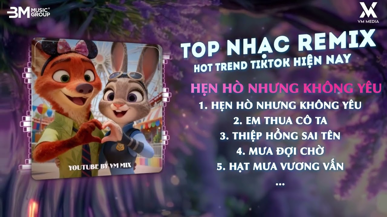 Hẹn Hò Nhưng Không Yêu, Em Thua Cô Ta, Thiệp Hồng Sai Tên - TOP Nhạc Remix TikTok Hay Nhất 2026