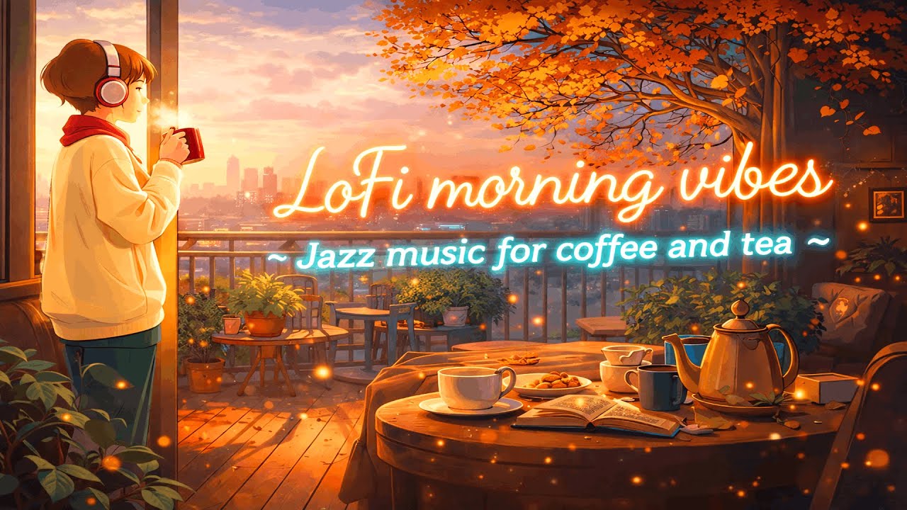 Lofi morning vibes - Jazz music & beats for coffee and tea to chill and relax