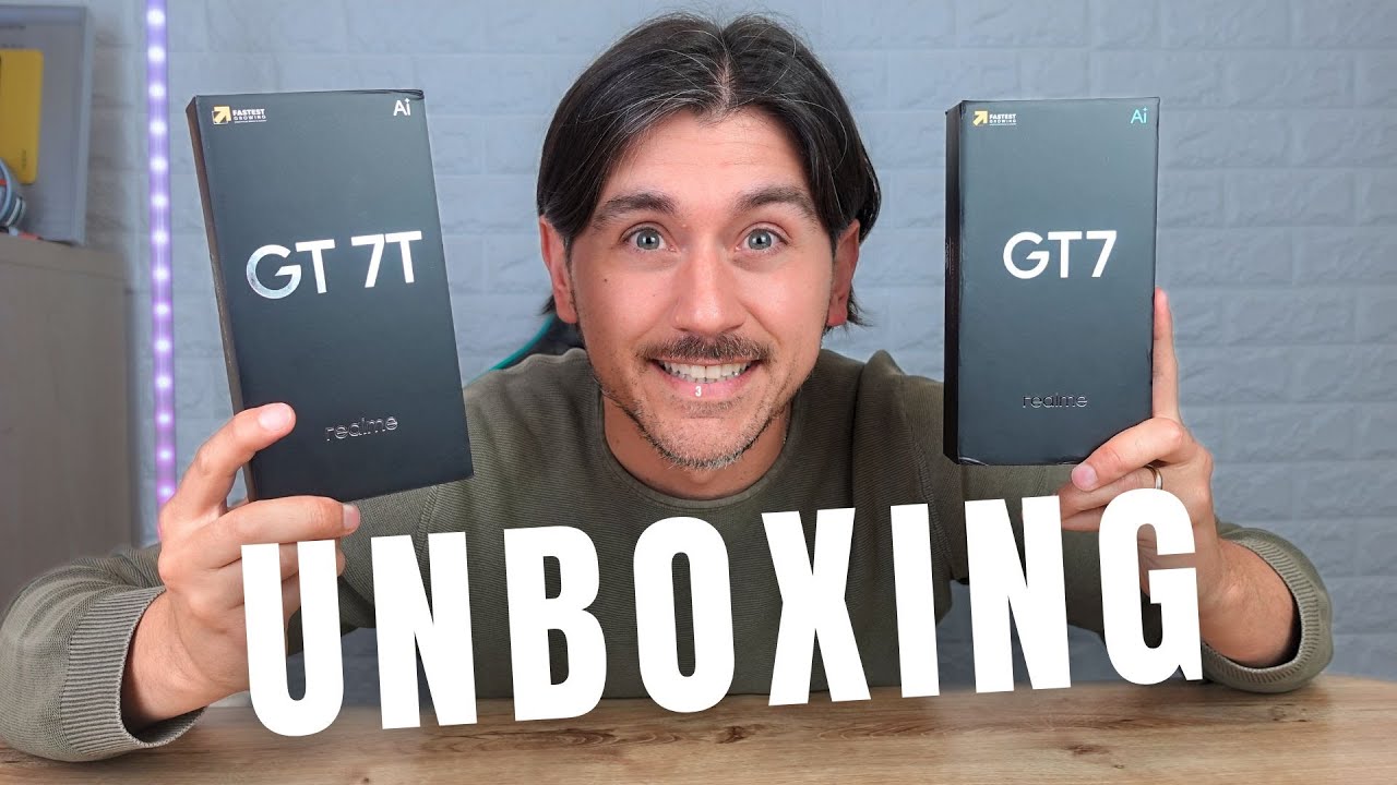ANTEPRIMA REALME GT 7T / GT 7 UNBOXING e primo contatto