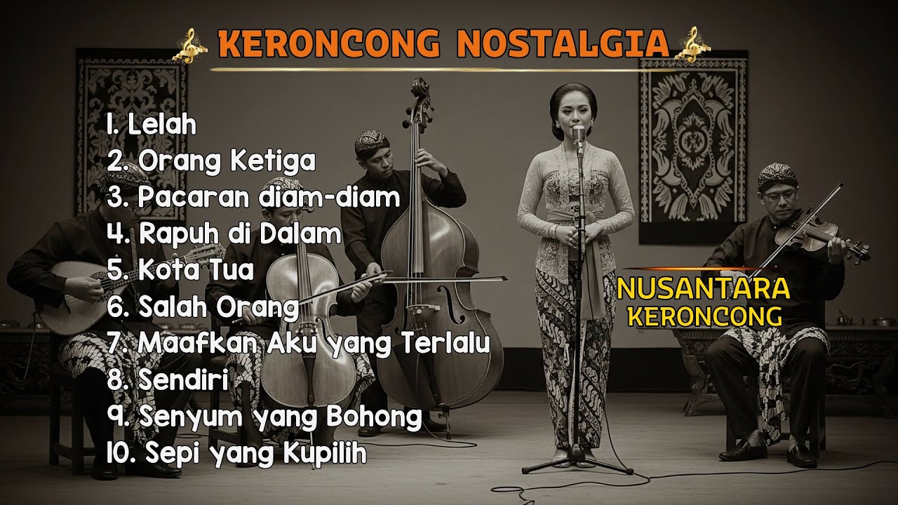 Keroncong Nusantara Kenangan Lama | Alunan Musik Tradisional yang Hangat