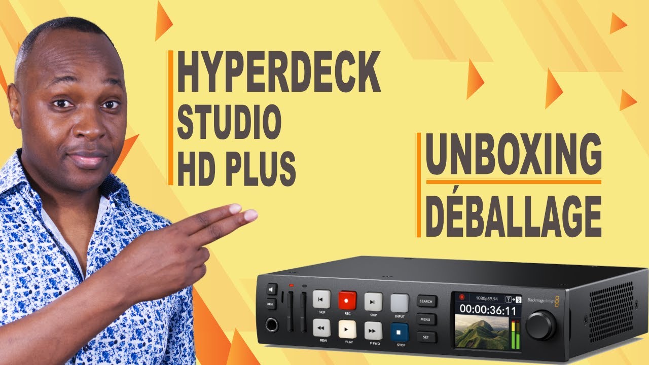 Hyperdeck Studio HD Plus - Unboxing