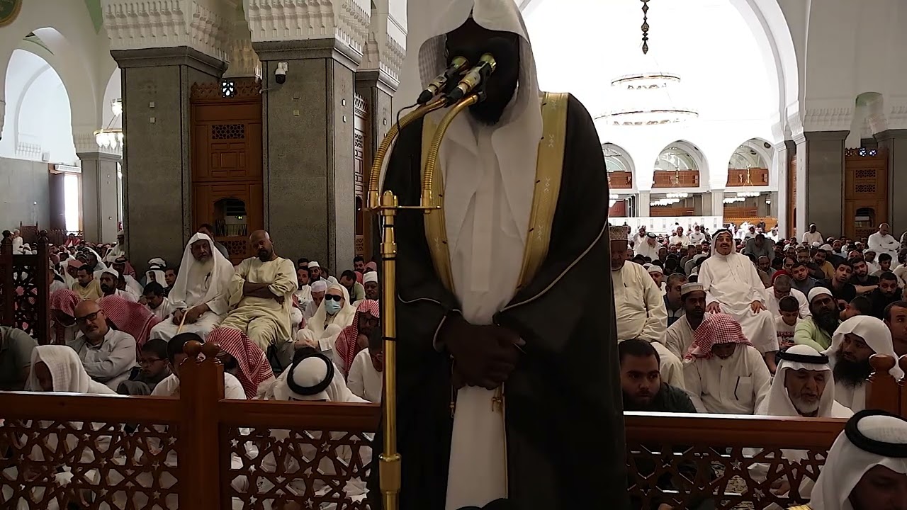 أذان  الجمعة الثاني# 25 ذو القعدة 1446هـ# من رحاب مسجد قباء# المؤذن .  مبارك المولد