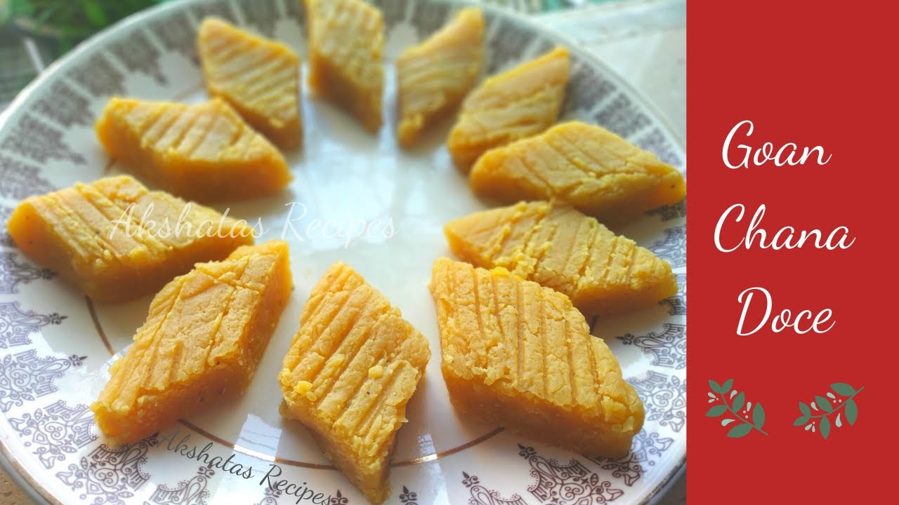 Goan Chana Doce Recipe|Step by Step explanation|100%Vegetarian recipe@akshatasrecipes #chanadoce