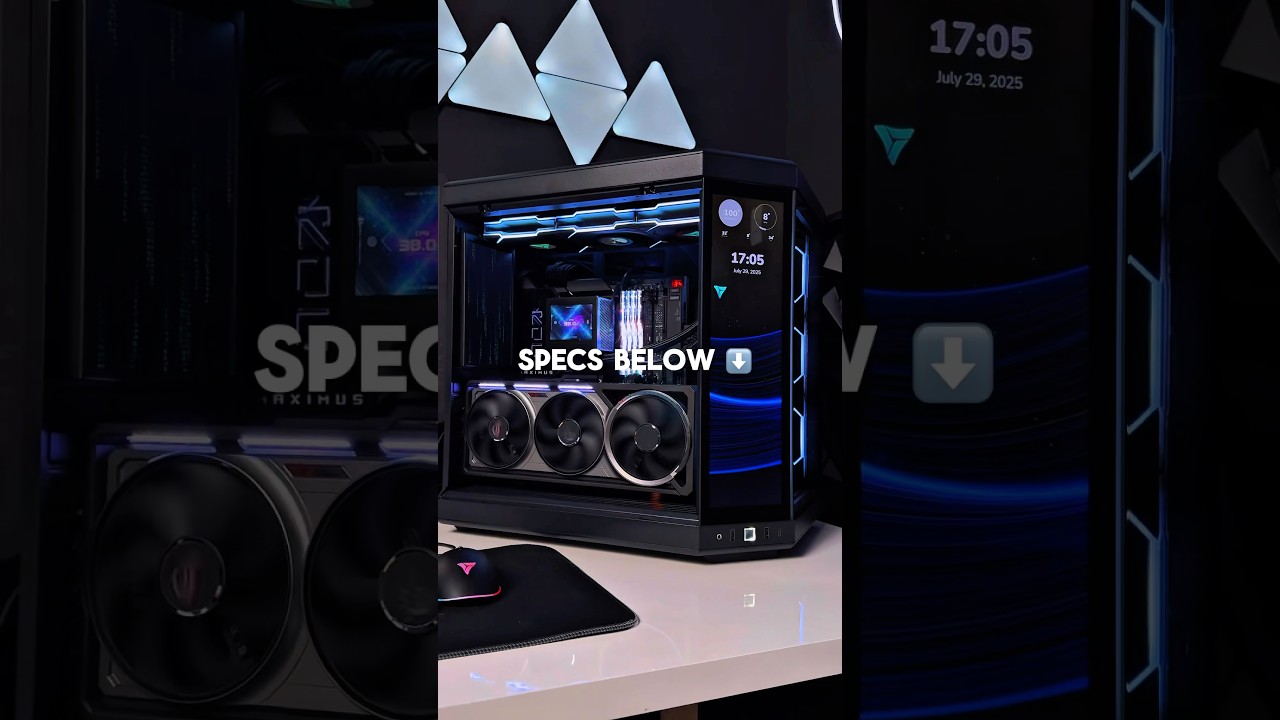 ASUS ROG ASTRAL RTX 5090 PC Build ⚡️ #shorts