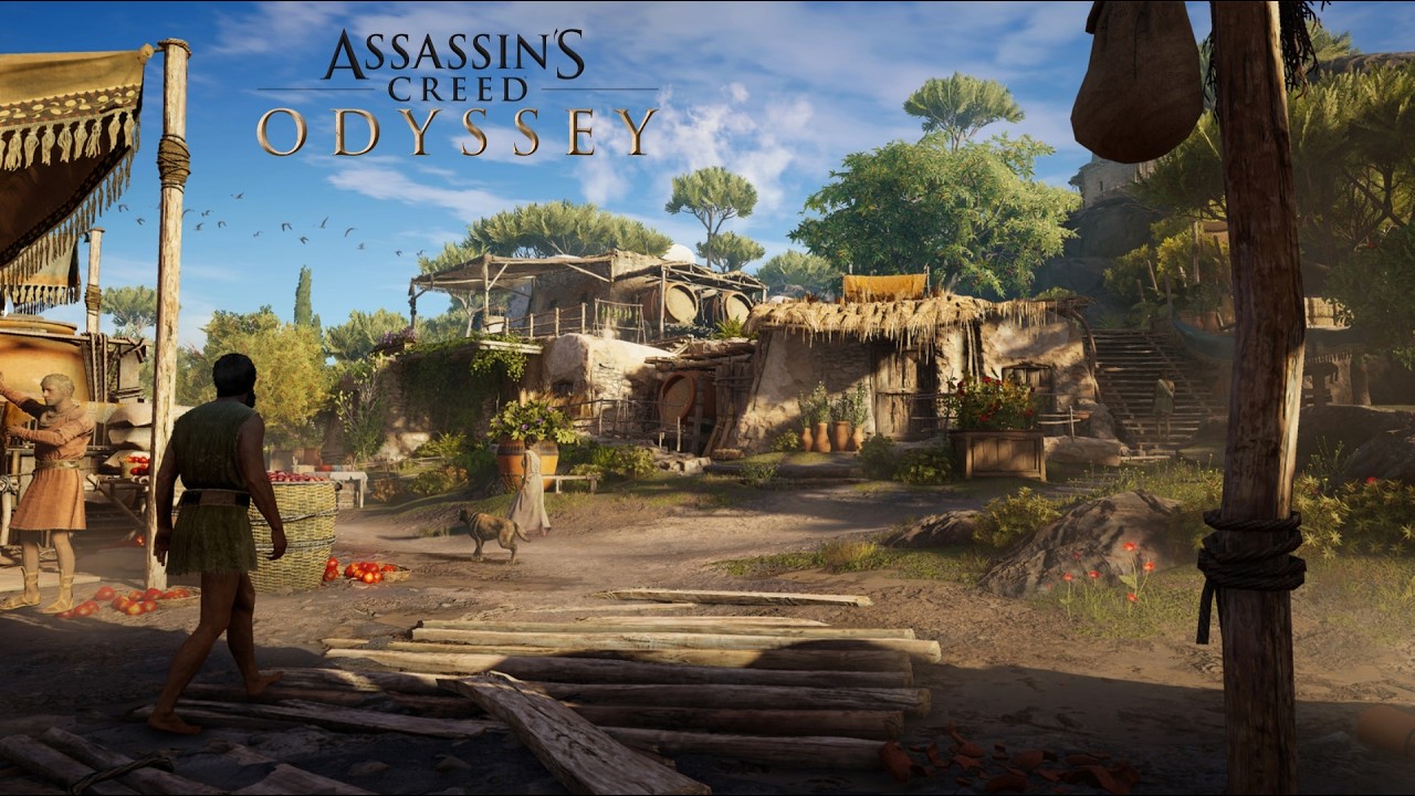 Tour in HYDREA Island - Ancient Greece [ Assassin's Creed Odyssey ]