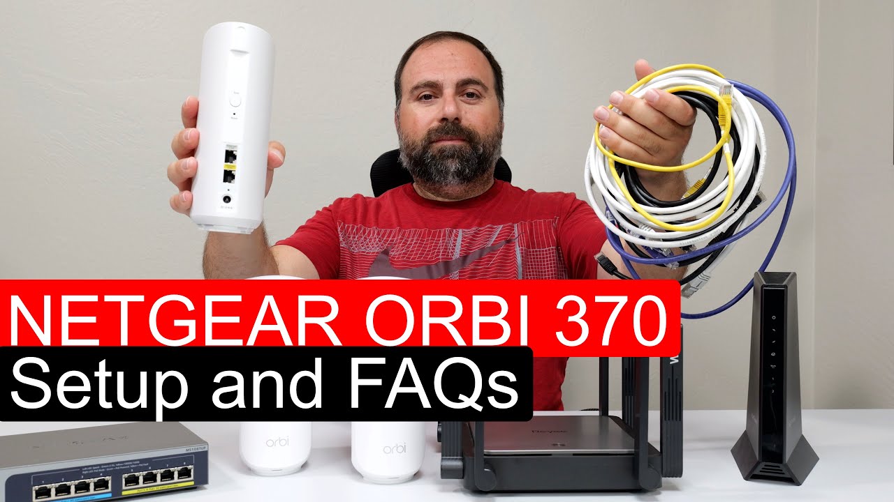 Руководство по настройке NETGEAR ORBI 370 | Ответы на часто задаваемые вопросы | Показаны все кон...