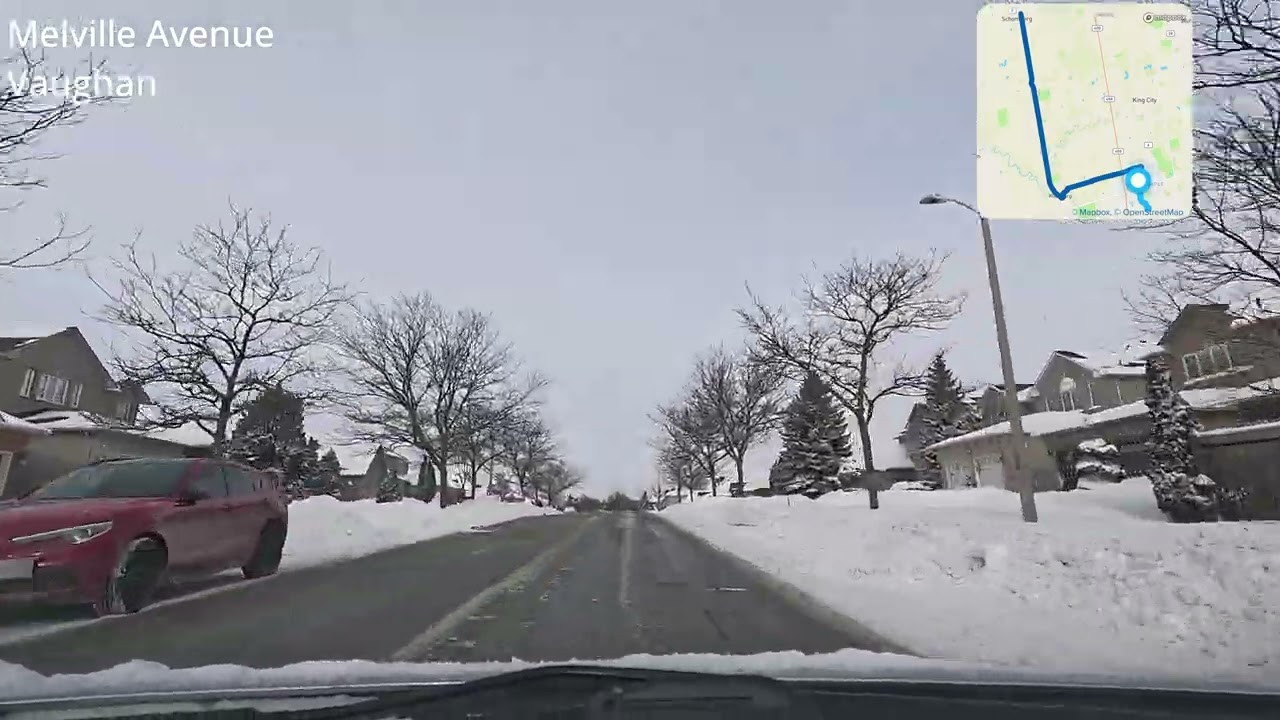 4K | 2026 JAN | Vaughan to Barrie via Teston Rd & Hwy 27