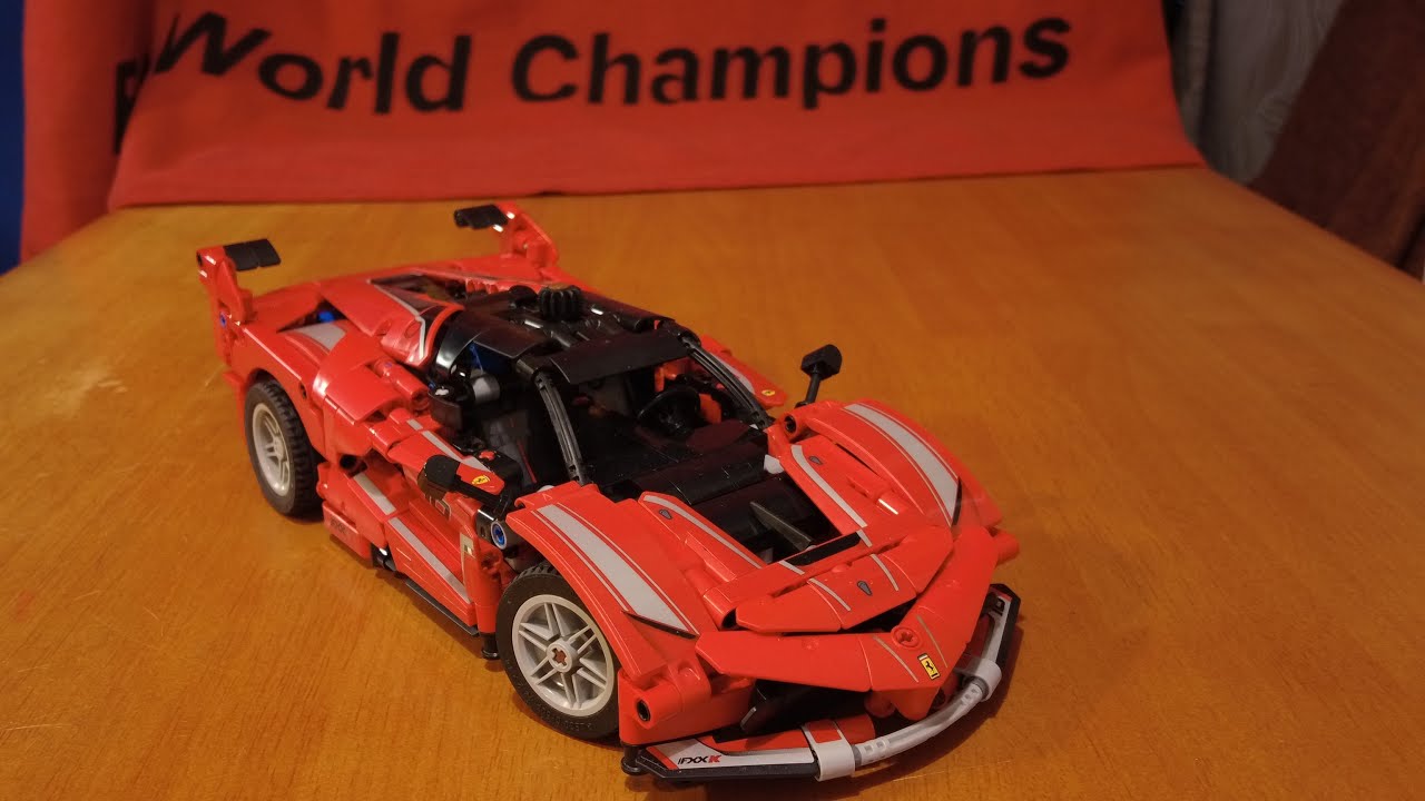 Ferrari Feature: Lego Technic Ferrari FXX K Timelapse