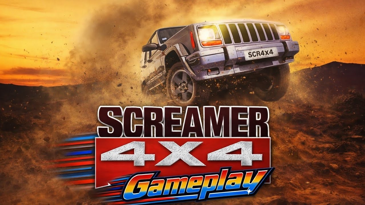 Screamer 4x4. Игровой процесс на Microsoft Windows (2000)