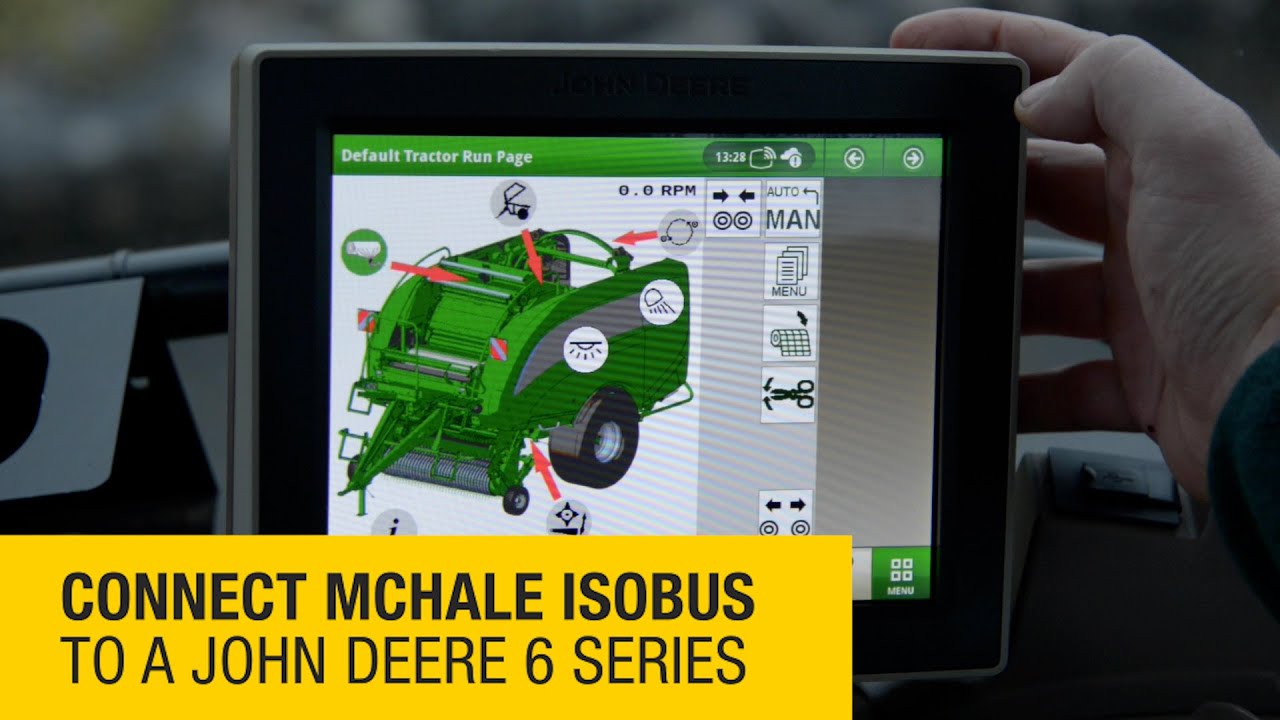 Connect McHale ISOBUS to a John Deere 6 Series